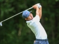 August 19, 2018: C.T. Pan tees off from the second tee during the final round of the Wyndham Championship at Sedgefield Country Club in Greensboro, NC. Jonathan Huff/CSM