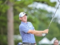 August 19, 2018: Brandt Snedeker tees off from the 16th tee during the third round of the Wyndham Championship at Sedgefield Country Club in Greensboro, NC. Jonathan Huff/CSM