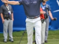 August 19, 2018: Brandt Snedeker celebrates winning the Wyndham Championship at Sedgefield Country Club in Greensboro, NC. Jonathan Huff/CSM