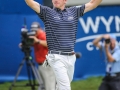 August 19, 2018: Brandt Snedeker celebrates winning the Wyndham Championship at Sedgefield Country Club in Greensboro, NC. Jonathan Huff/CSM