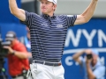 August 19, 2018: Brandt Snedeker celebrates winning the Wyndham Championship at Sedgefield Country Club in Greensboro, NC. Jonathan Huff/CSM