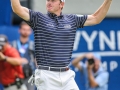 August 19, 2018: Brandt Snedeker celebrates winning the Wyndham Championship at Sedgefield Country Club in Greensboro, NC. Jonathan Huff/CSM